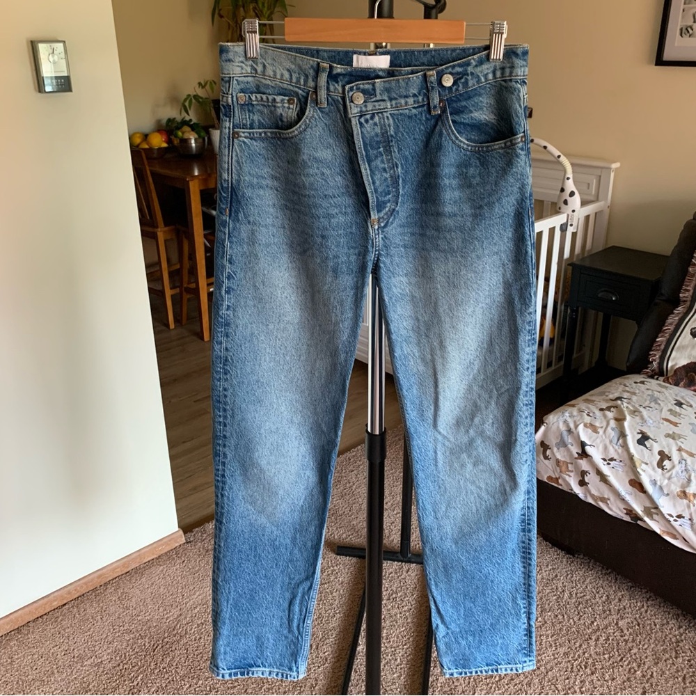 Boyish The Casey High Rise Straight Jeans 28